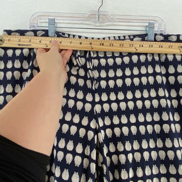 Talbots Womens Penguin Print Blue Pajama Lounge Pants Sz 2X - Picture 4 of 7
